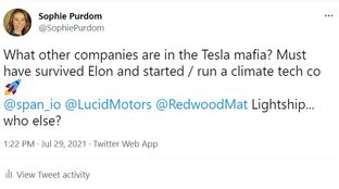 Tesla graduates new climate mafia #65