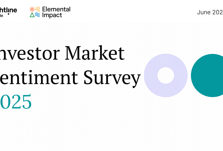 ๐ Our 2025 climate tech investor pulse check